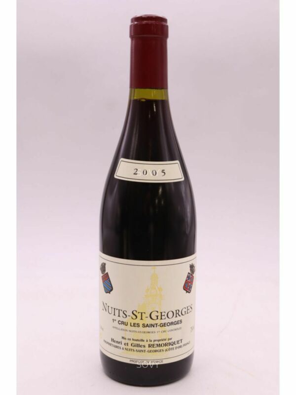 Henri Et Gilles Remoriquet Nuits Saint Georges 1er Cru Les Saint Georges, 2005