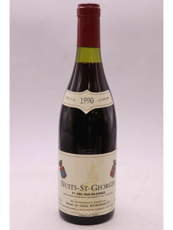 Henri Et Gilles Remoriquet Nuits St Georges Rue De Chaux, 1990
