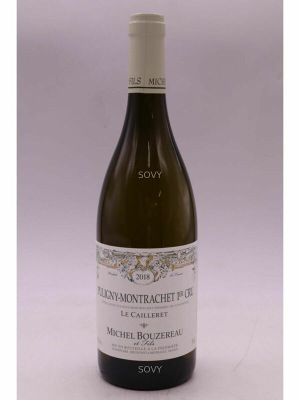 Michel Bouzereau Puligny Montrachet Le Cailleret 1er Cru, 2018