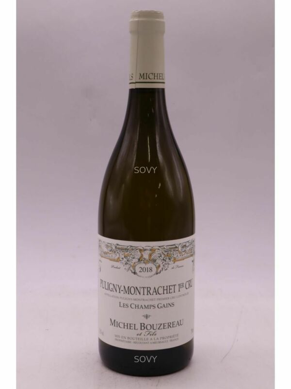 Michel Bouzereau Puligny Montrachet Les Champs Gains, 2018