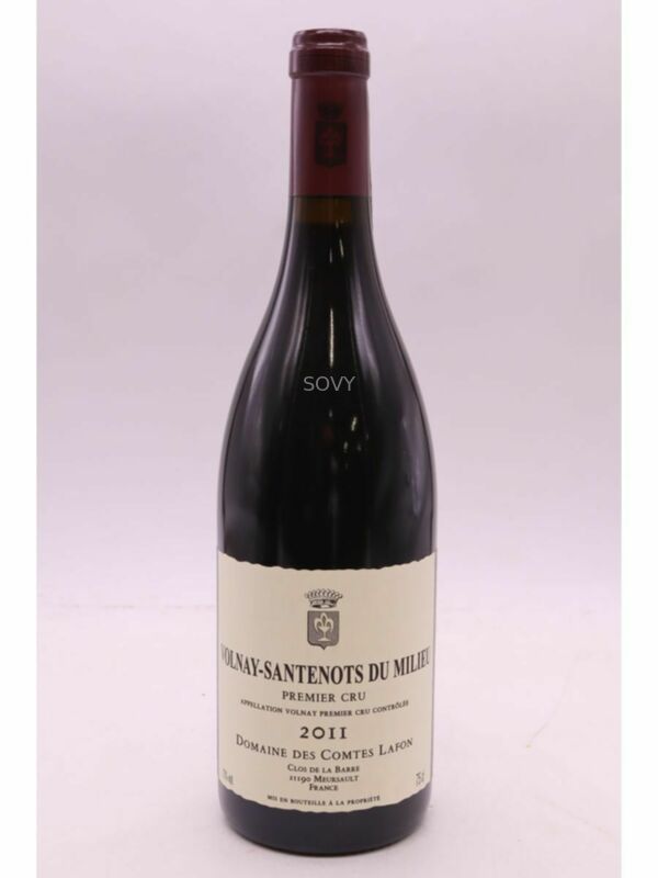 Des Comtes Lafon Volnay Santenots Du Milieu 1er Cru, 2011