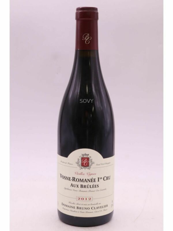Bruno Clavelier Vosne Romanee Aux Brulees Vieilles Vignes 1er Cru, 2012