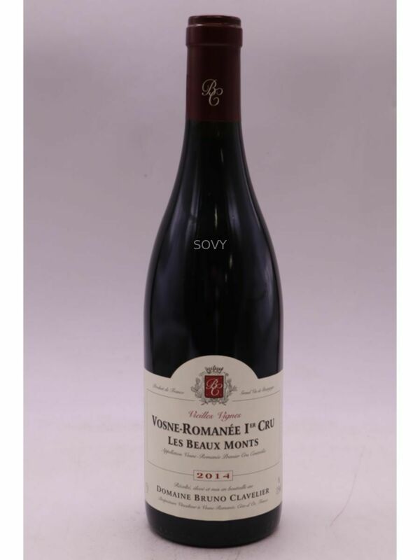 Bruno Clavelier Vosne Romanee Les Beaux Monts Vieilles Vignes 1er Cru, 2014
