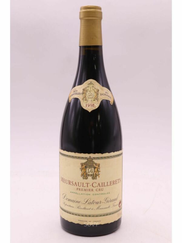 Latour Giraud Meursault Rouge Caillerets, 1990