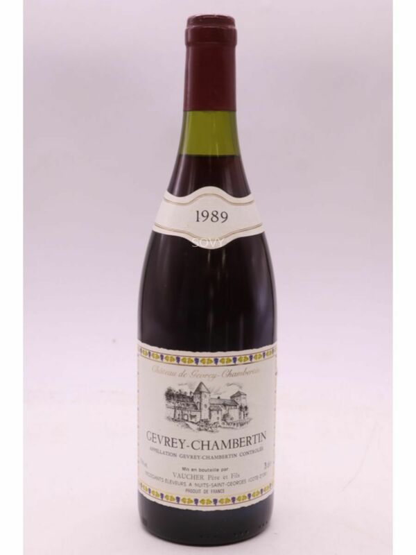 Vaucher Gevrey Chambertin, 1989