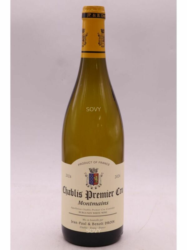 Jean Paul Droin Chablis Montmains 1er Cru, 2024