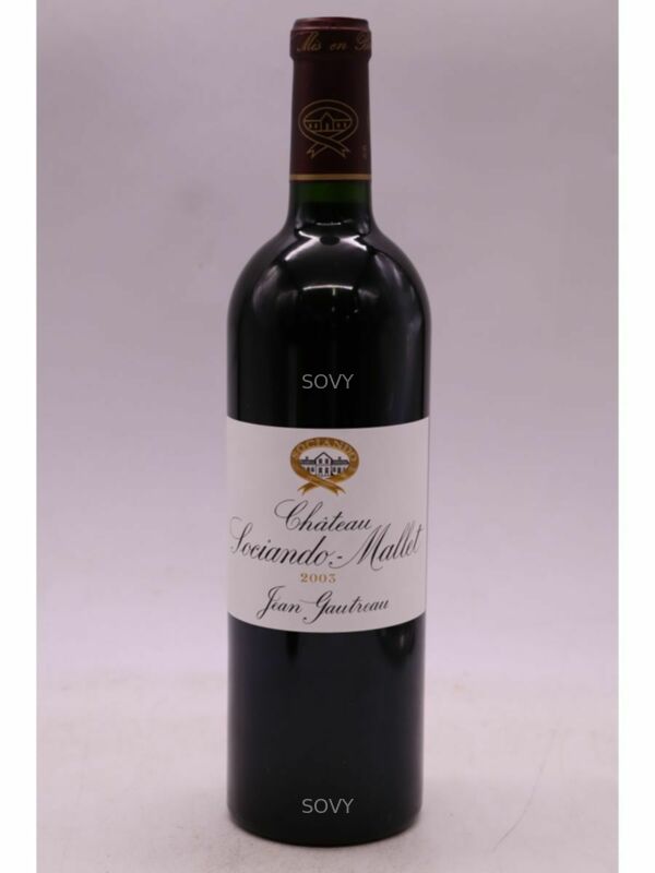 Chateau Sociando Mallet, 2003