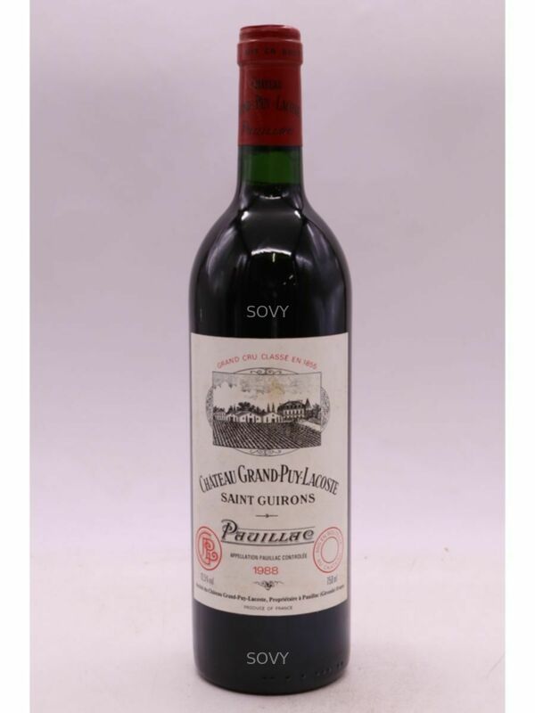 Chateau Grand Puy Lacoste, 1988