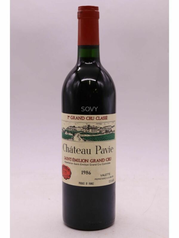 Chateau Pavie, 1986