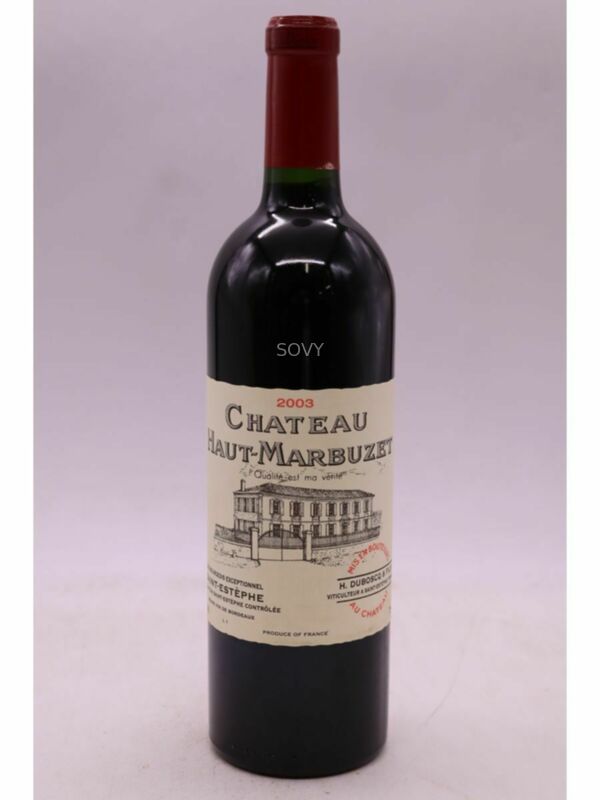 Chateau Haut Marbuzet, 2003