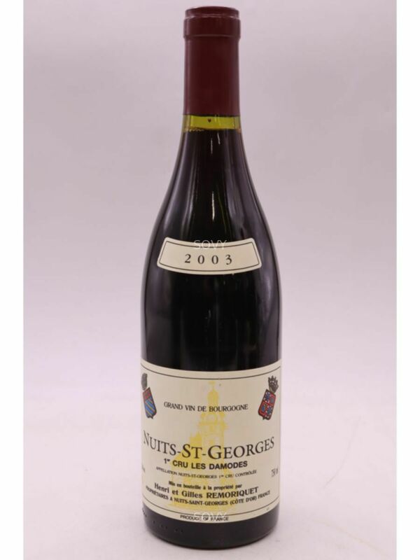 Henri Et Gilles Remoriquet Nuits St Georges Les Damodes 1er Cru, 2003