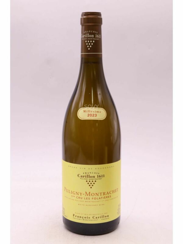 Francois Carillon Puligny Montrachet Les Folatieres 1er Cru, 2023