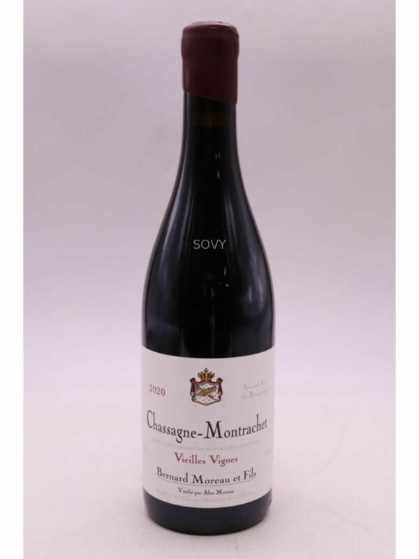 Bernard Moreau Chassagne Montrachet Rouge Vieilles Vignes, 2020