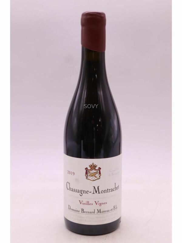 Bernard Moreau Chassagne Montrachet Rouge Vieilles Vignes, 2019
