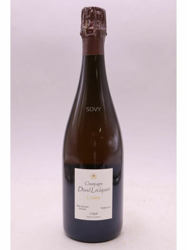 David Leclapart Blanc De Noirs 1er Cru L'astre Pas Dose Lv22