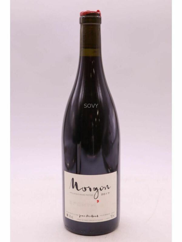 Jean Foillard Morgon Eponyme, 2017