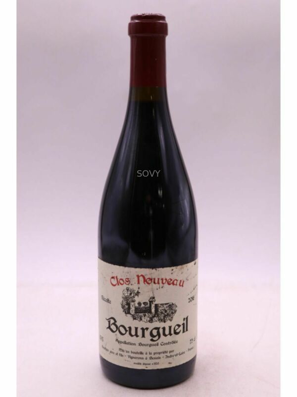 Bel Air Bourgueil Clos Nouveau, 2016