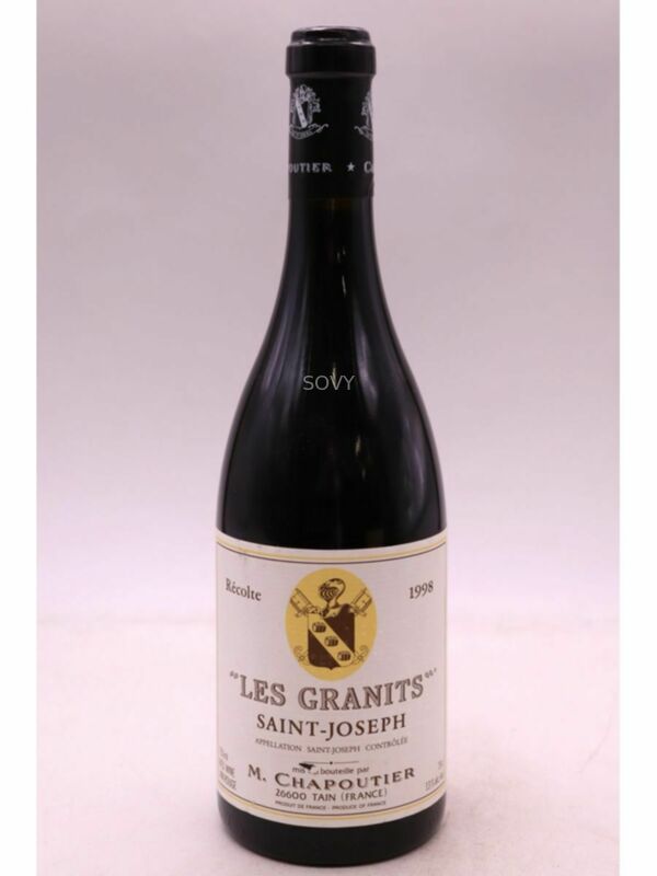 M.chapoutier Saint-joseph Les Granits, 1998