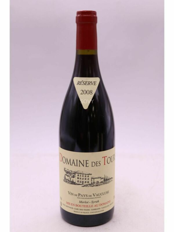 Rayas Domaine Des Tours Vaucluse Merlot-syrah Reserve, 2008