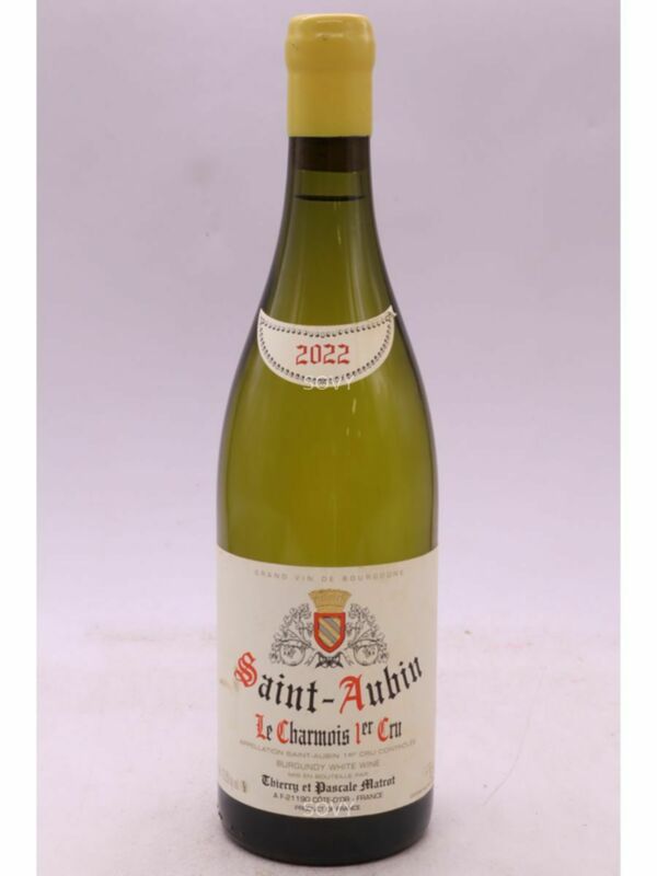 Thierry Et Pascale Matrot Saint Aubin 1er Cru Le Charmois, 2022