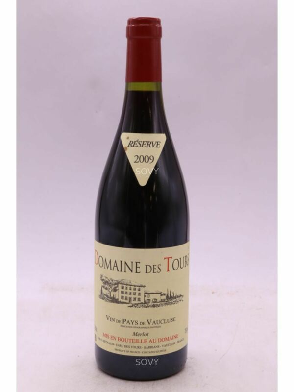 Rayas Domaine Des Tours  Vaucluse Merlot Reserve, 2009