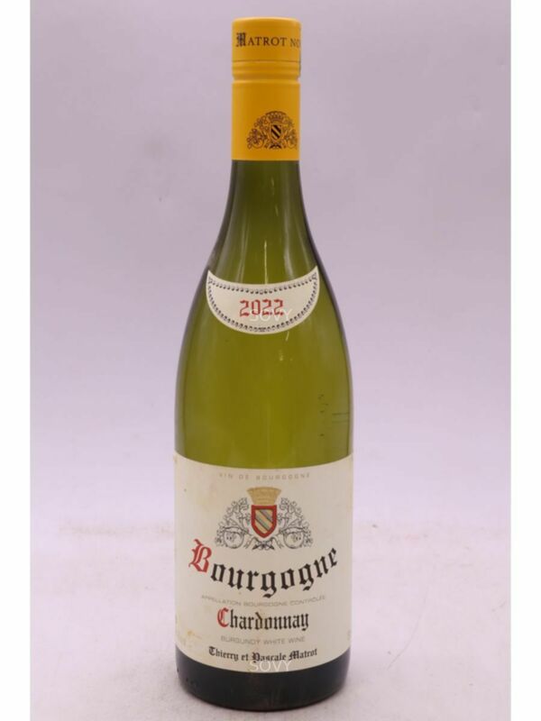 Thierry Et Pascale Matrot Bourgogne Chardonnay, 2022