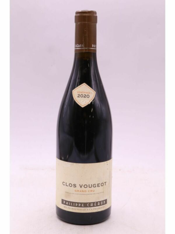 Phillipe Cheron Clos Vougeot Grand Cru, 2020