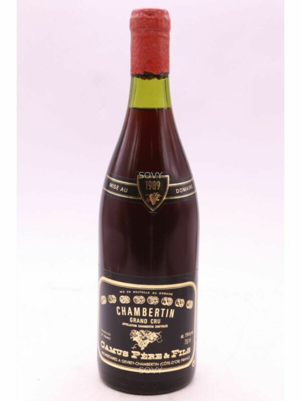 Camus Pere Et Fils Chambertin Grand Cru, 1989