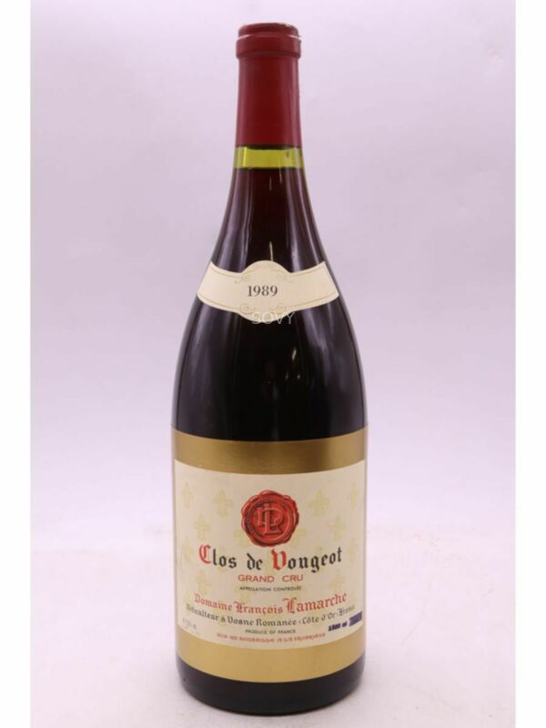 Francois Lamarche Clos Vougeot Grand Cru, 1989