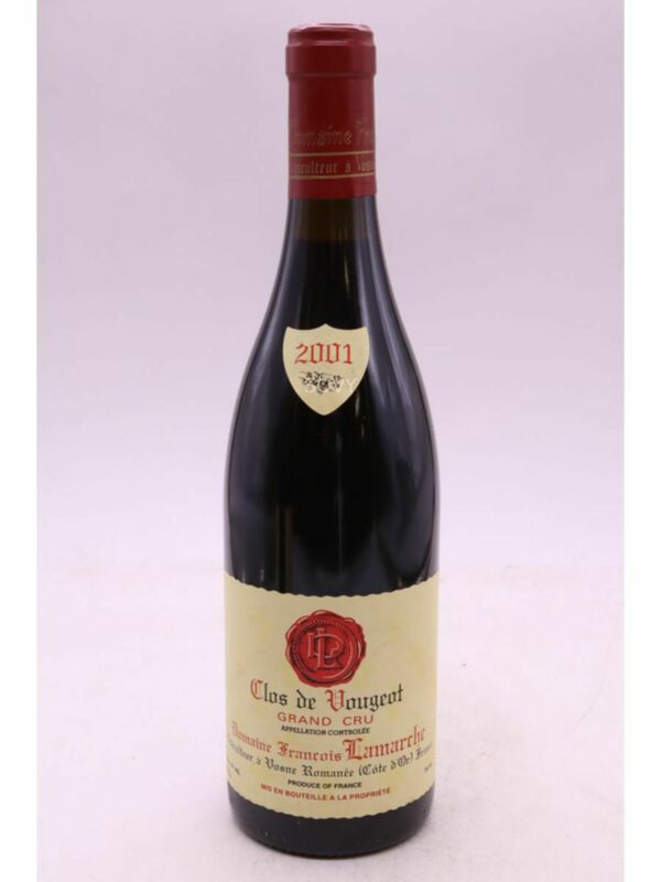 Francois Lamarche Clos Vougeot Grand Cru, 2001
