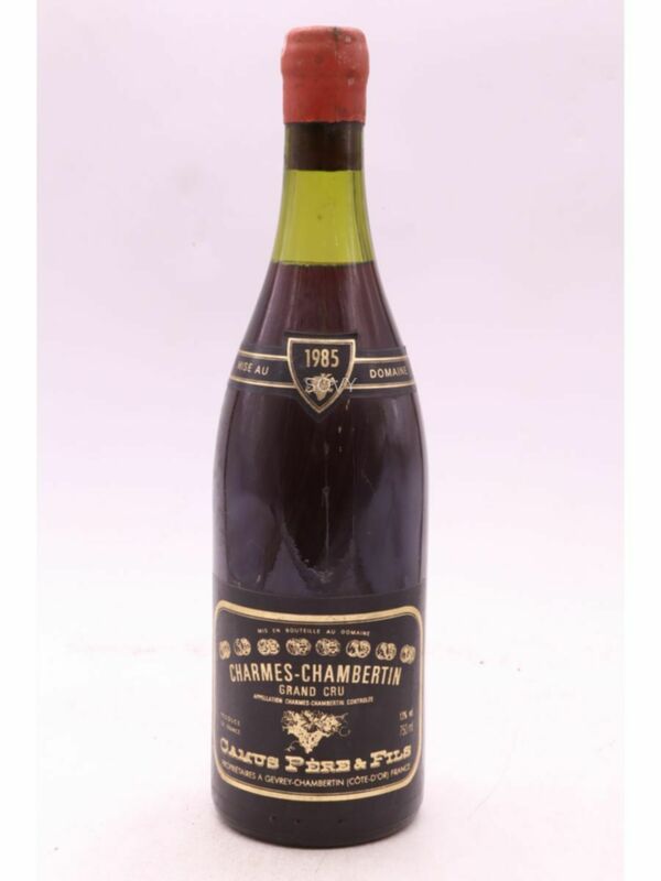 Camus Pere Et Fils Charmes Chambertin Grand Cru, 1985