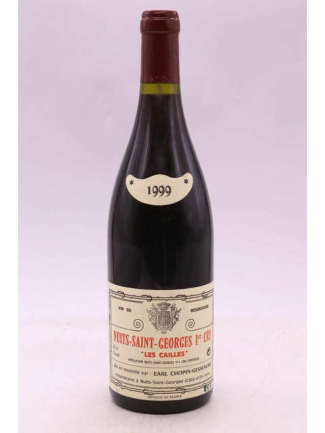 Chopin-gesseaume Nuits St Georges Les Cailles 1er Cru, 1999