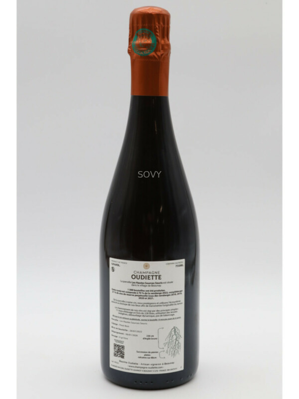 Oudiette Hss Les Hautes Sources Souris Blanc De Noirs Extra Brut R22