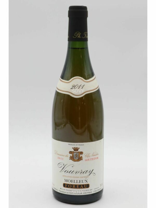 Foreau Vouvray Goutte D'or Moelleux, 2011
