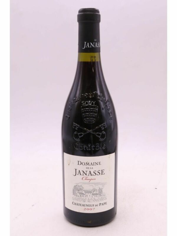De La Janasse Chateauneuf Du Pape Cuvee Chaupin, 2007