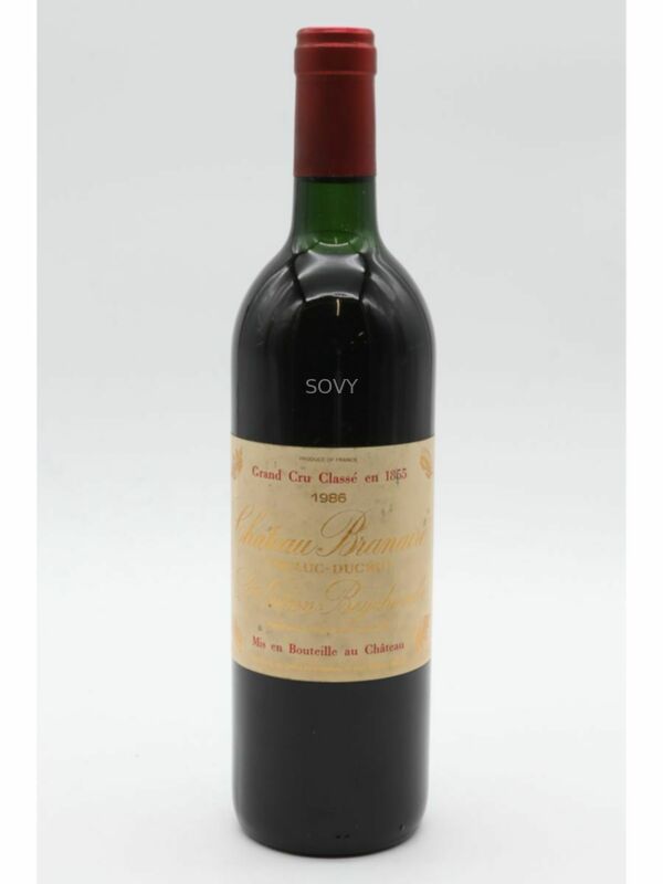 Chateau Branaire Ducru, 1986