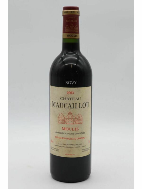 Chateau Maucaillou, 2003