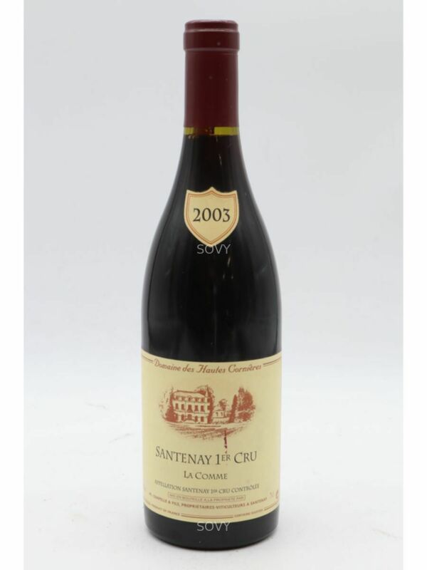 Hautes Cornieres Santenay Comme 1er Cru, 2003