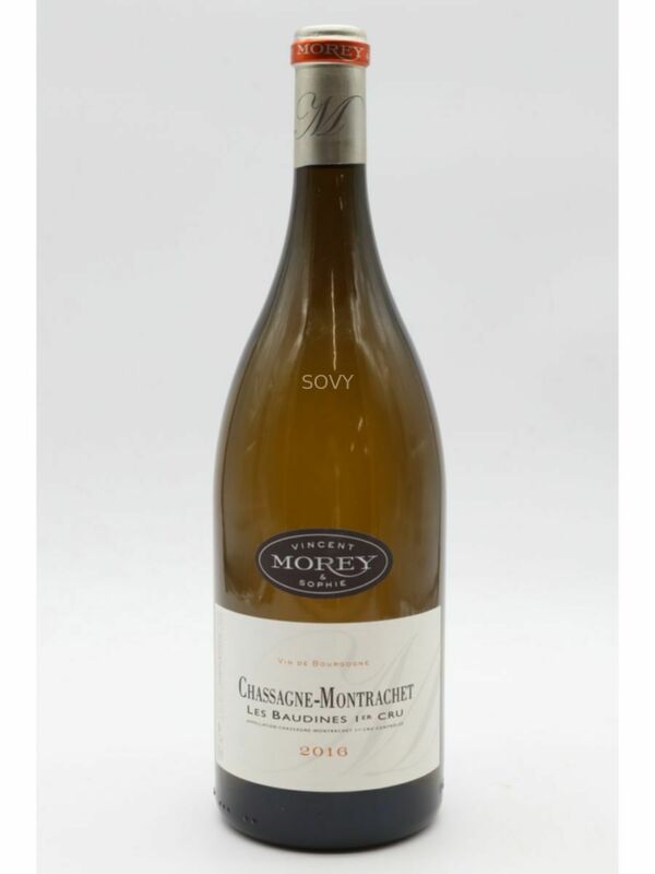 Vincent Morey Chassagne Montrachet 1er Cru Baudines, 2016
