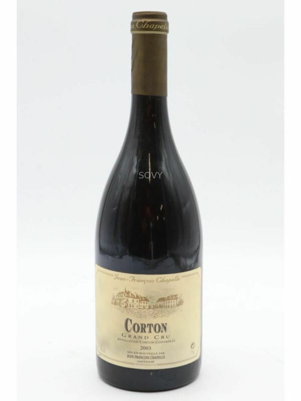 Jean Francois Chapelle Corton, 2003