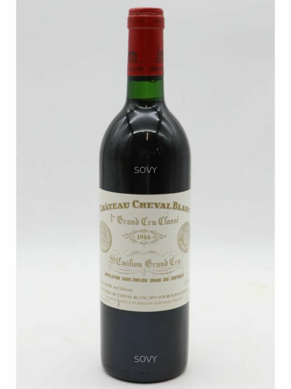 Chateau Cheval Blanc, 1986