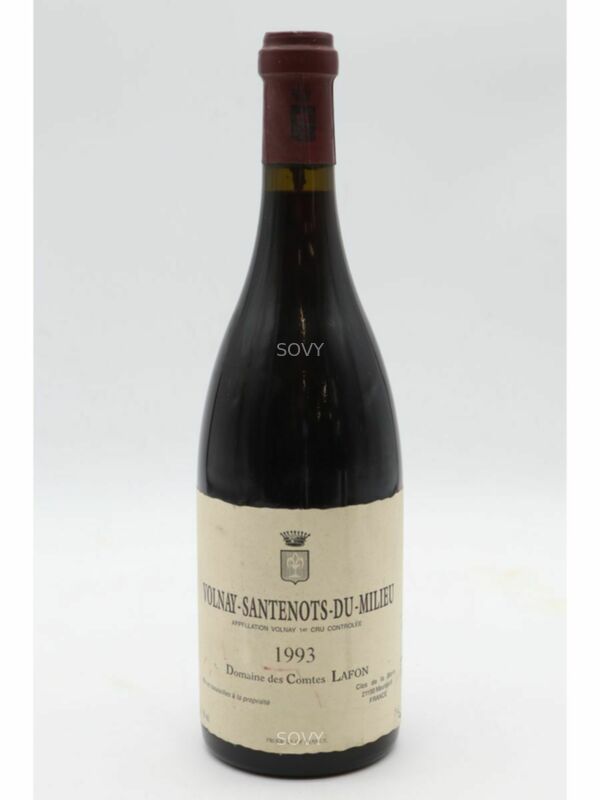 Des Comtes Lafon Volnay Santenots Du Milieu 1er Cru, 1993