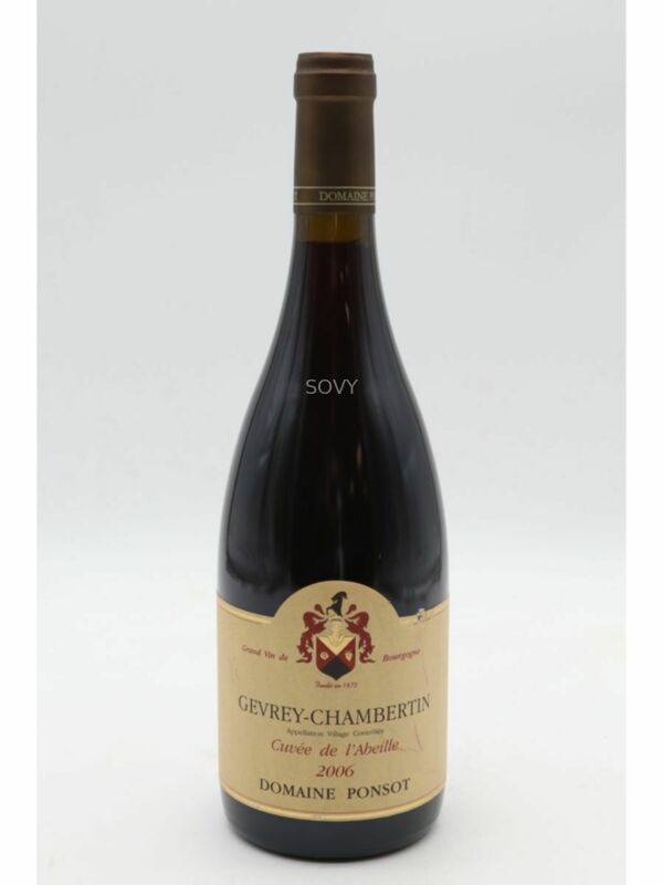 Laurent Ponsot Gevrey Chambertin Cuvee De L'abeille, 2006