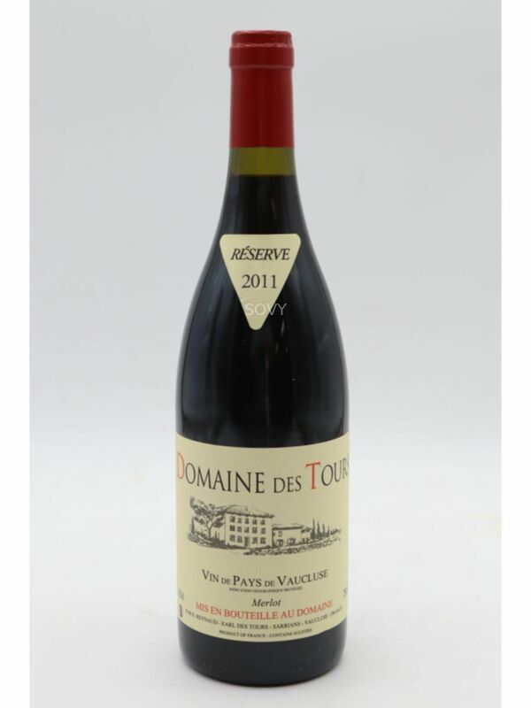 Rayas Domaine Des Tours  Vaucluse Merlot Reserve, 2011
