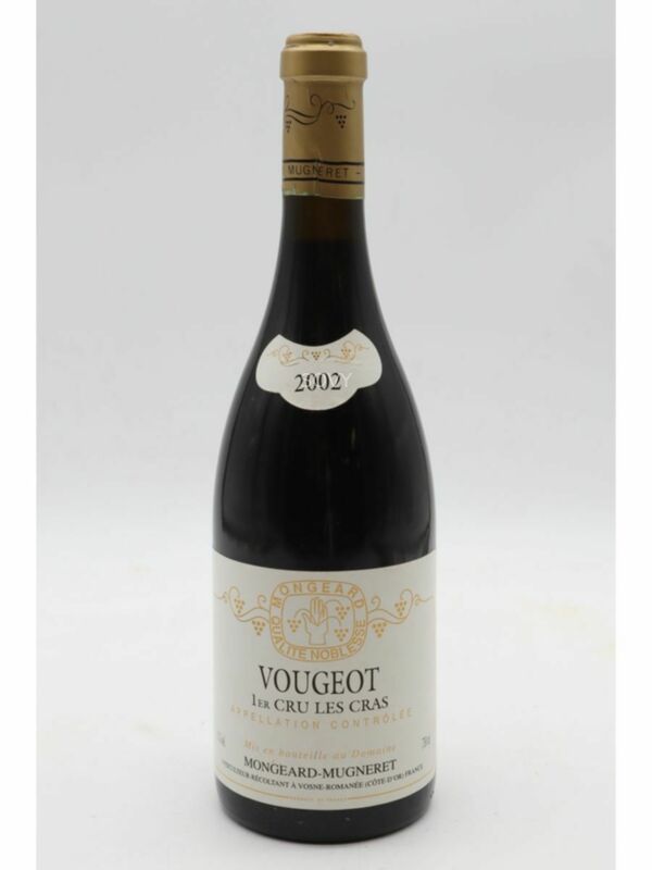 Mongeard-mugneret Vougeot Les Cras, 2002