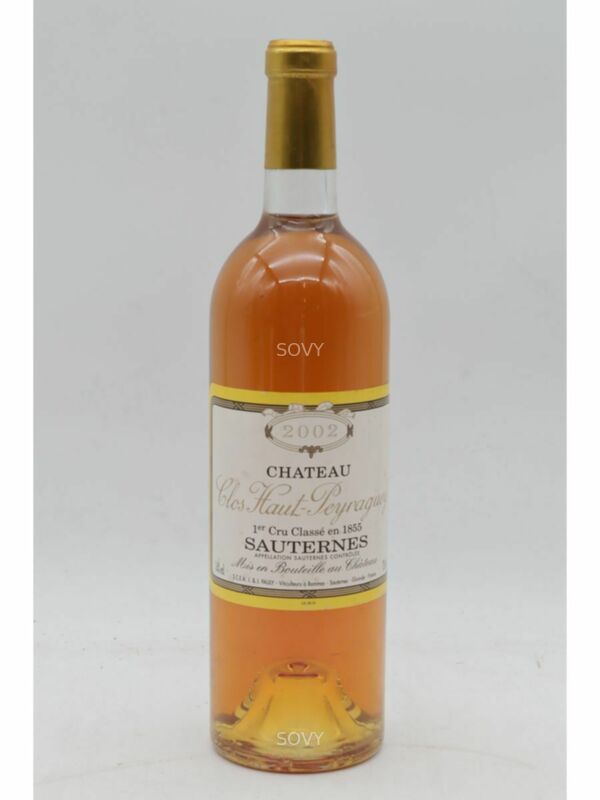 Chateau Clos Haut Peyraguey Clos Haut Peyraguey, 2002