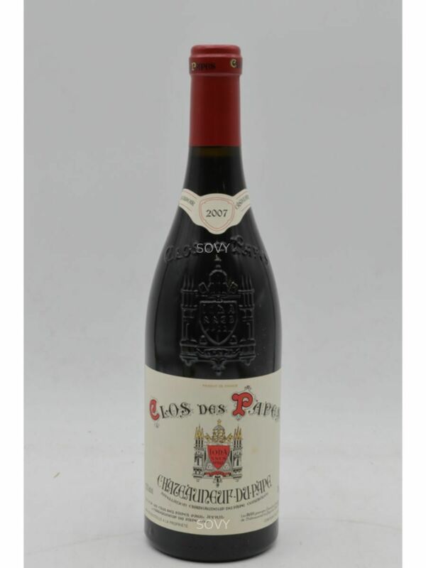 Clos Des Papes Chateauneuf Du Pape Rouge, 2007