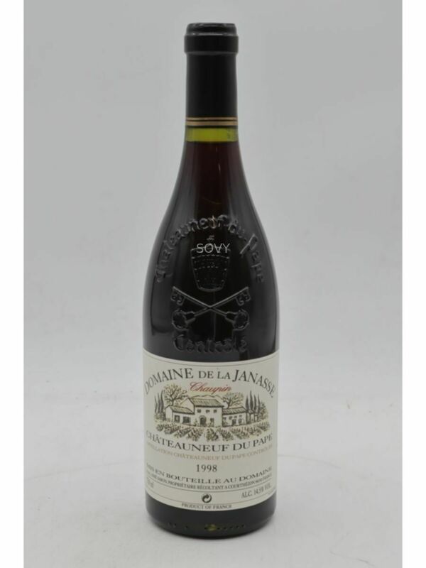 De La Janasse Chateauneuf Du Pape Chaupin, 1998