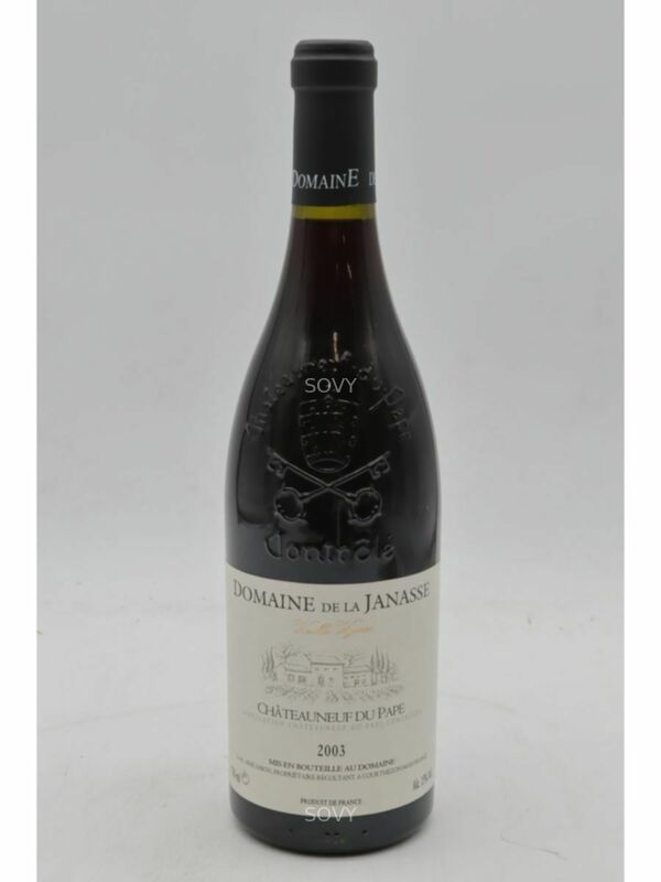 De La Janasse Chateauneuf Du Pape Vieilles Vignes, 2003