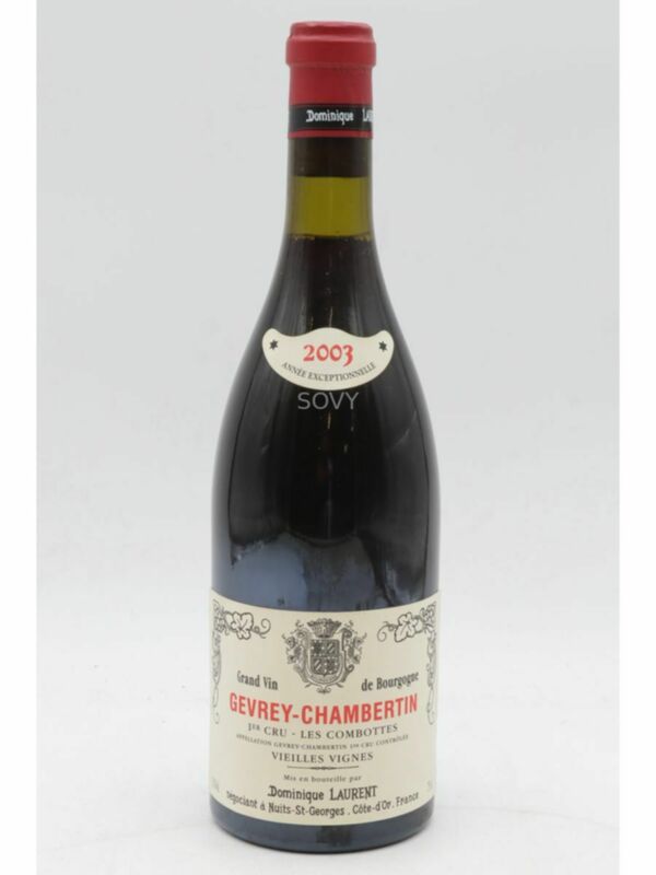 Dominique Laurent Gevrey Chambertin 1er Cru Les Combottes Vieilles Vignes, 2003